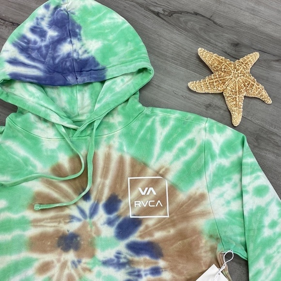 🔆RVCA🔆 ALL THE WAY HOODIE SWEATSHIRT - Picture 11 of 14